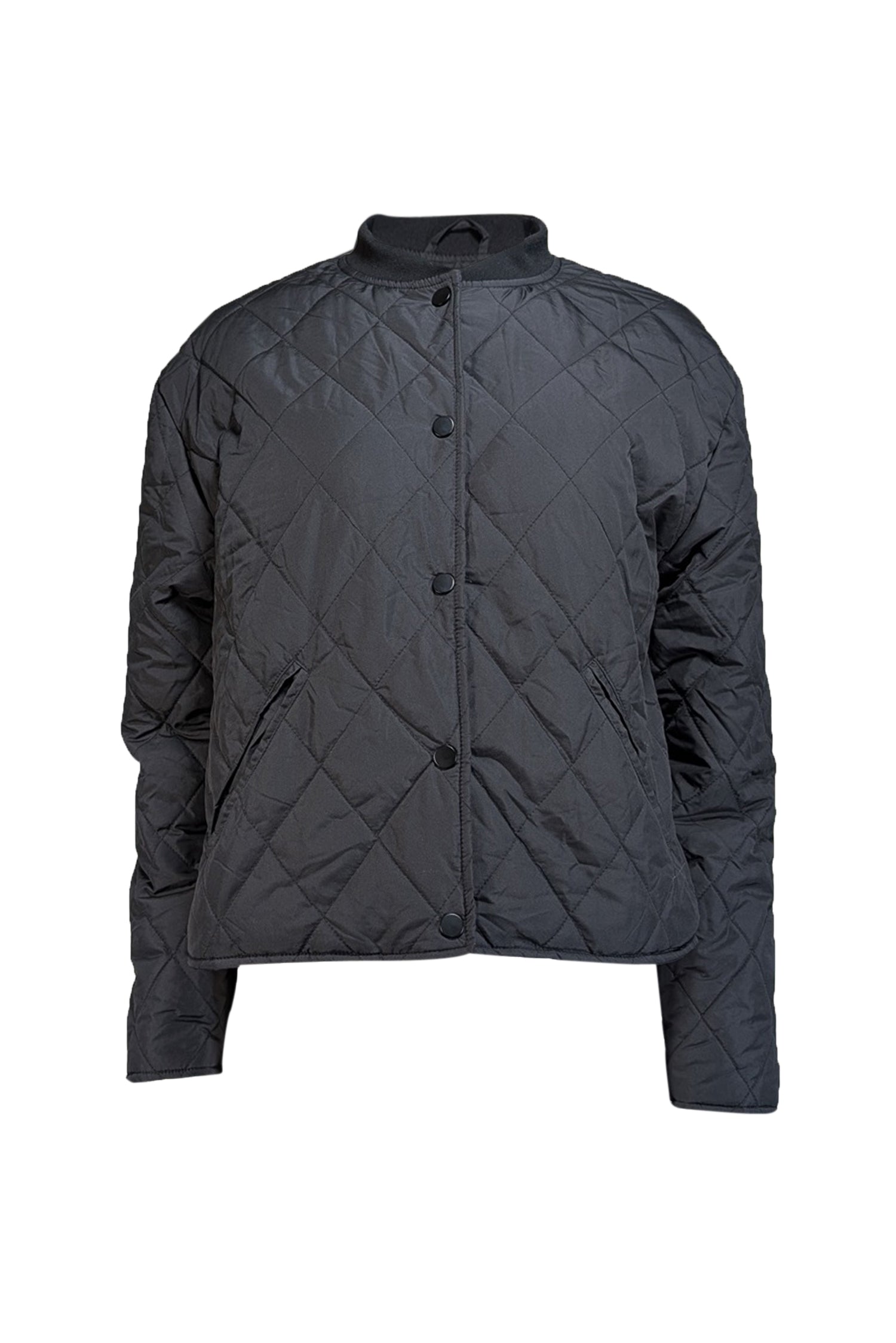 Joie - Stylish Black Quilted Light Jacket in Size M